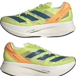 adidas Adizero Prime X Pulse Lime/Real Teal/Flash Orange 9 D